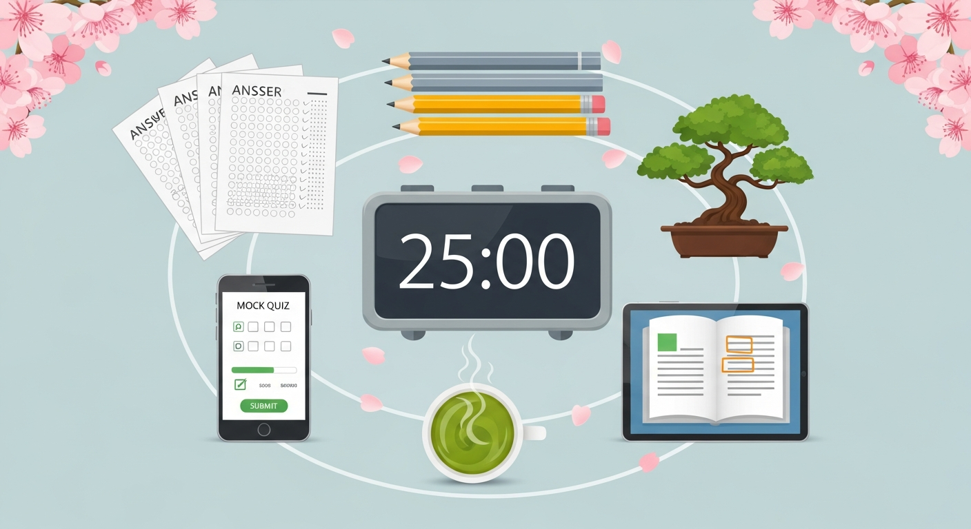 JLPT mock test practice tools and study resources